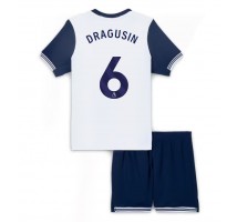 Tottenham Hotspur Radu Dragusin #6 Koszulka Podstawowa dzieci 2024-25 Krótki Rękaw (+ krótkie spodenki)